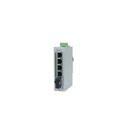 百兆1光4電工業PoE交換機