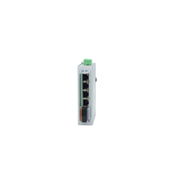 千兆1光4電工業PoE交換機