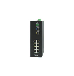 千兆2光8電工業PoE交換機